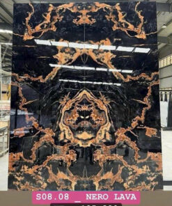 Đá nhân tạo nung kết Nero Lava Ấn Độ